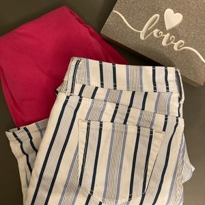 Adorable striped shorts